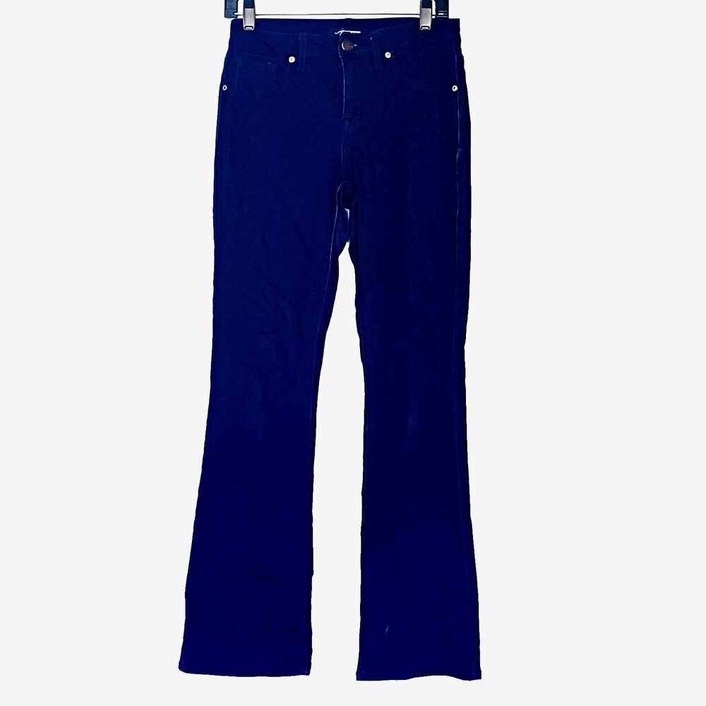 AQ Denim Women’s Bootcut Jeans Size 6 Dark Wash Blue Mid Rise Stretch 5-Pocket